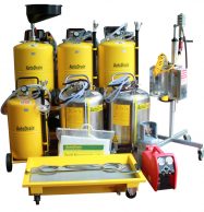 Image of AutoDrain Starter Pack Pro Dismantler | Designed to get you started on depollution including Stainless Steel Scavengers and the efficient Fuel Tank Drill with Twin Fuel Cleaners